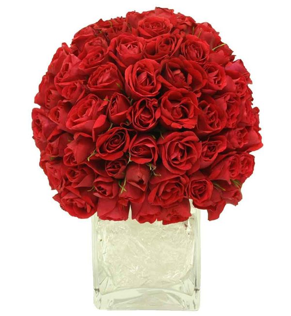 bouquet de rosas rojas