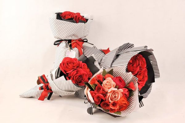 bouquet de flores de papel ramo de papel